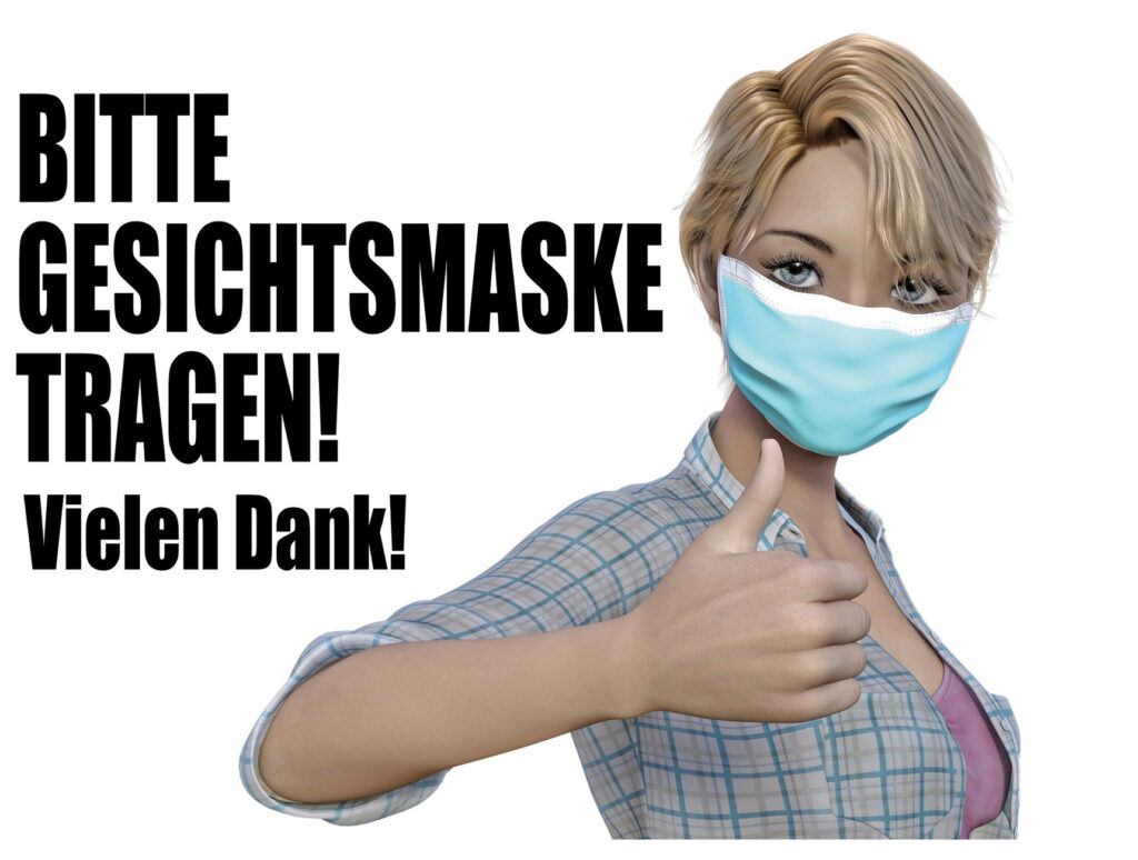 Bitte Maske tragen